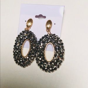 Brianna Crystal Bead Earrings